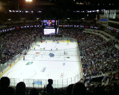 Intrust Bank Arena arena, home of the Wichita Thunder of the Central Hockey League