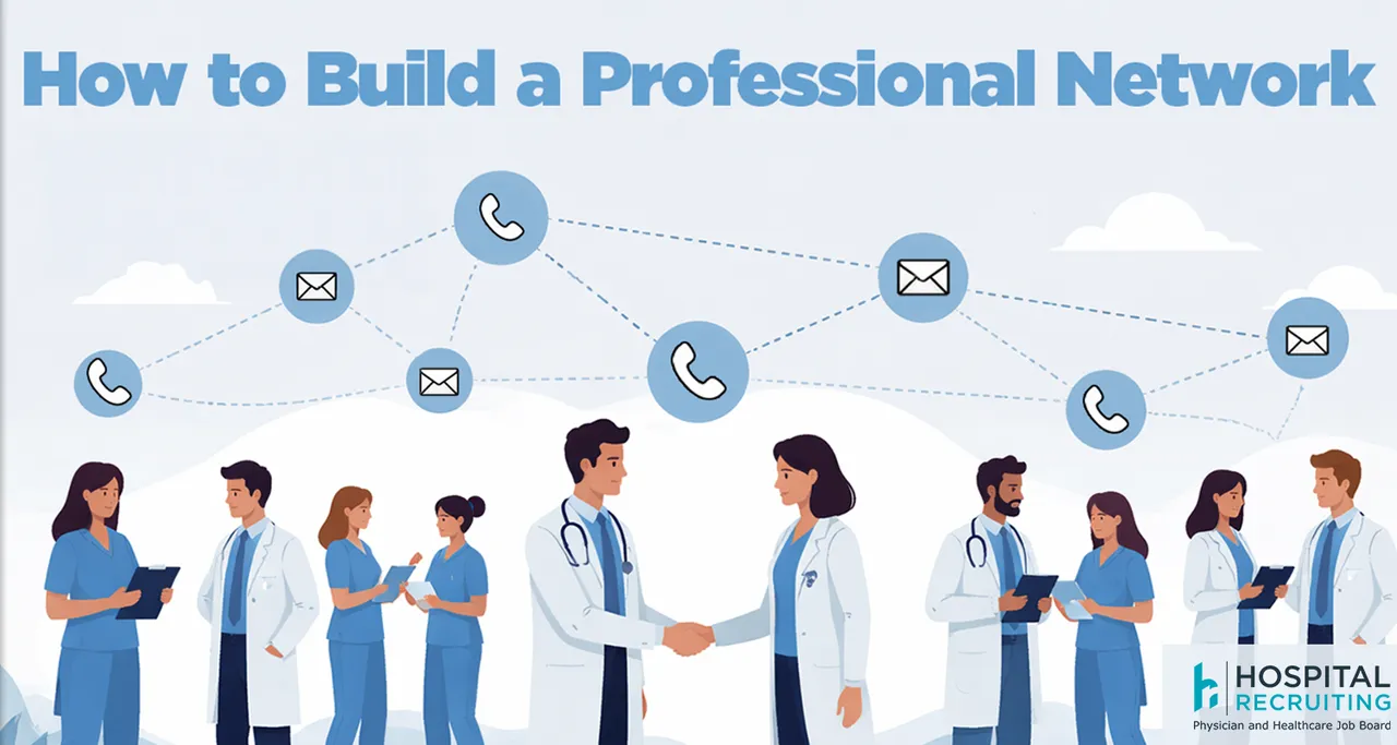 how to build a professional network as a physician