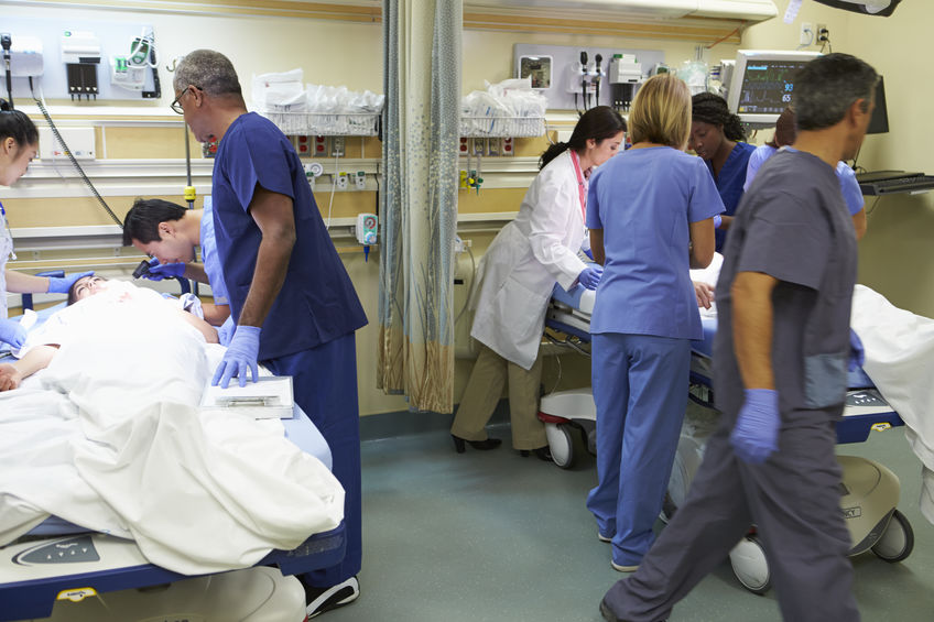 Teamwork within a hospital and emergency department