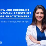 new job checklist for PA's and NP's