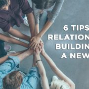 relationship building at your new job