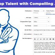 writing compelling job posts to recruit more providers